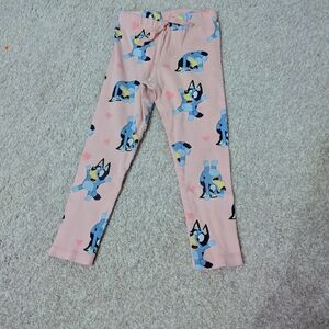 Zara Pink Cartoon Print Leggings